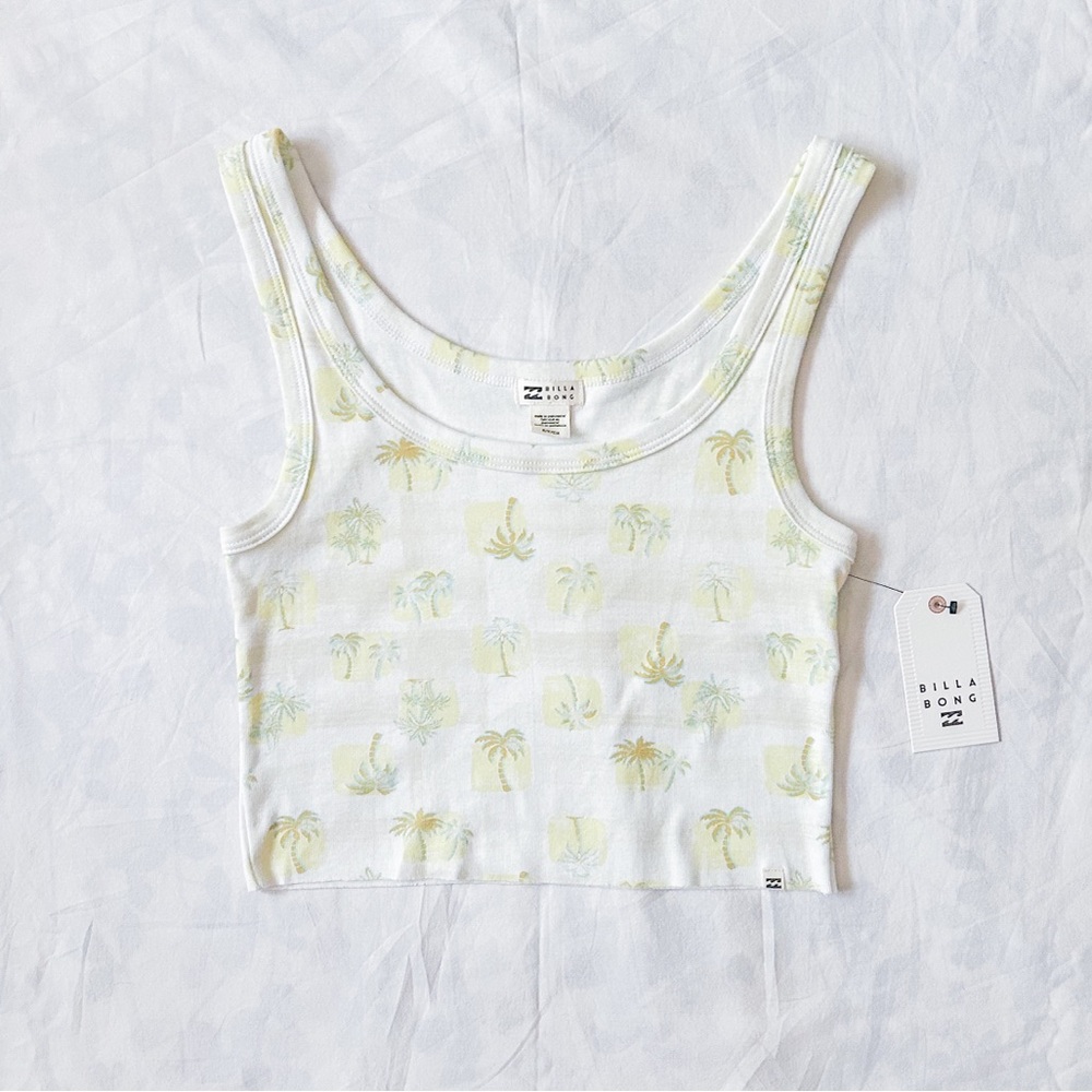 Billabong Check the Palms Tank - BRAND NEW! (Size: S)